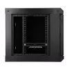 EXTRALINK LITE 6U 530X400 armadio rack a parete nero con ripiano