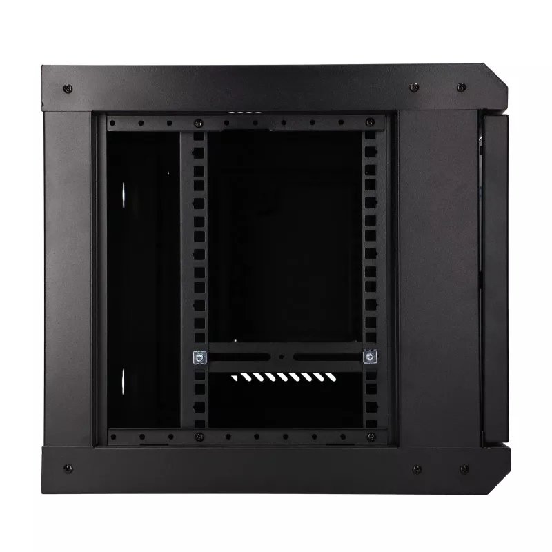 EXTRALINK LITE 6U 530X400 armadio rack a parete nero con ripiano