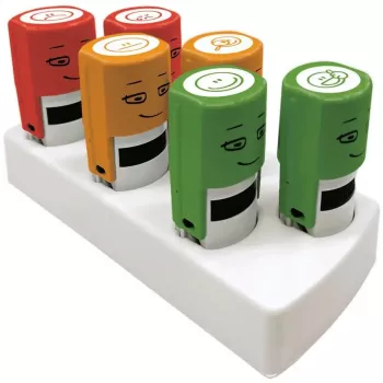 Timbro Colop 157235 rotondo multicolore per bambini