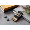 Custodia per cellulare man and wood per iPhone XS Max – tonalità ebano bianco nero