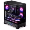 Case PC PHANTEKS XT View Matrix, midi-tower, E-ATX, vetro temperato, Matrix LED - nero (PH-XT523VM1_DBK01)