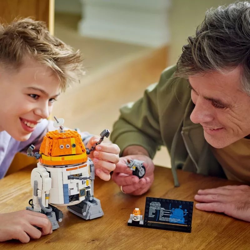 Set da costruzione LEGO Star Wars Chopper C1-10P modello droide astromeccanico 75416, 1039 pezzi, età 10+, altezza 220 mm