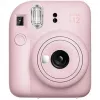 Fotocamera istantanea Fujifilm Instax Mini 12 rosa — immagine 86×54 mm, pellicola 62×46 mm, lunghezza focale 60 mm