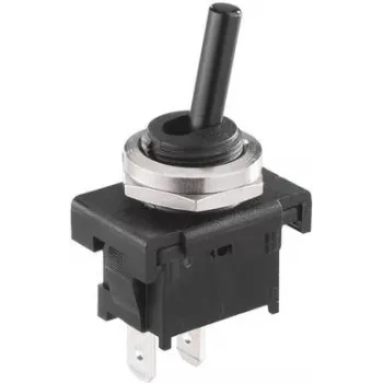 Bachmann 924.160 interruttore a levetta 1P nero interruttore elettrico (924.160)