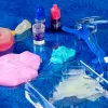 Kit scientifico Liscianigiochi Crazy Science Slime al buio 304-PL89239 — set di esperimenti con slime che brilla al buio
