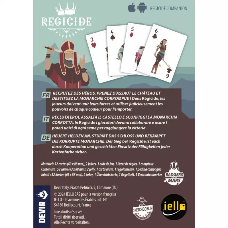 Regicide, gioco di carte