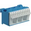 Hager KN14N blocco di collegamento blu - bianco (KN14N)