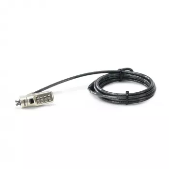 Cavo di sicurezza DICOTA D31933 antracite 2m lucchetto a combinazione