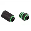 Bitspower Direct-Connect Set dritto G1/4 inch AG - extra long, nero