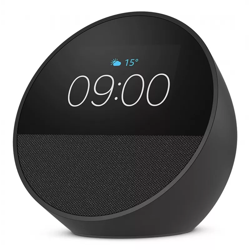 Amazon Echo Spot (2024), nero (B0C2S2J7JP)