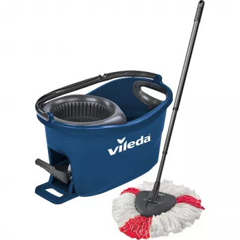 Lavapavimenti VILEDA TurEasyWring & Clean Box 167756 con secchio e strizzatore