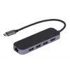 UNITEK HUB USB-C 3.1, RJ-45, 3XUSB-A, HDMI, 4K, PD100W