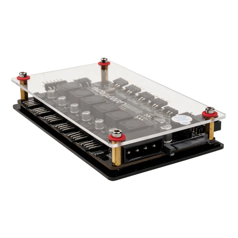 Lamptron CU135 Fan Controller + controller RGB con display, ARGB - nero