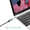 CB-CD6 Ultrafast Braided Quick Charge USB-C a USB-C 2 m