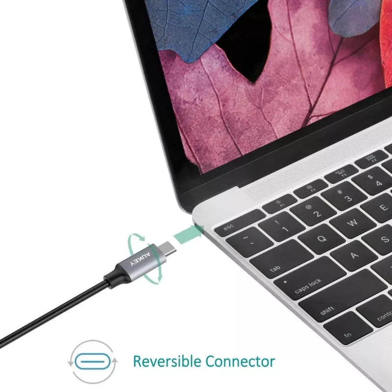 CB-CD6 Ultrafast Braided Quick Charge USB-C a USB-C 2 m