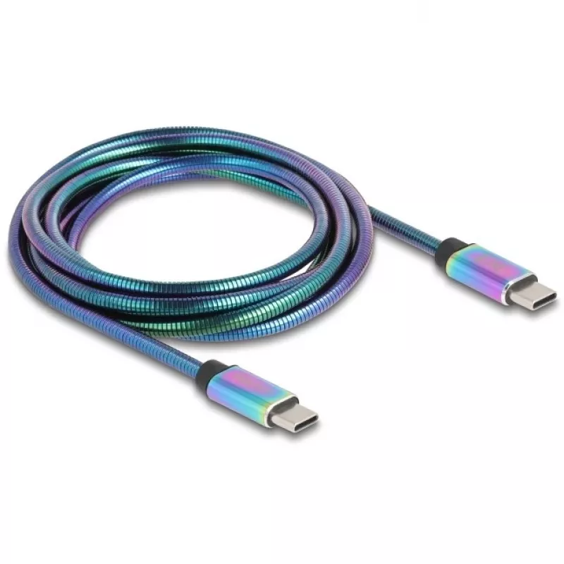 Cavo USB DeLOCK USB 2.0 2m USB C multicolore 81116