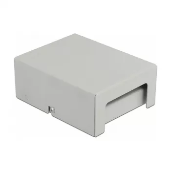 Patch panel keystone DeLOCK 43407 4 porte grigio
