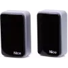 Sensore fotoelettrico Nice EPMB 30m nero grigio policarbonato