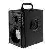 Altoparlante portatile MEDIA-TECH MT3179, 20 W (RMS 15 W), Bluetooth 5.1, FM, MicroSD, USB, AUX, Li-Ion, 6 h, cassa in legno