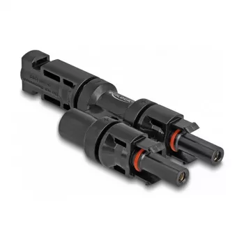 Connettore per modulo solare DeLOCK DL4 1 maschio su 2 femmina nero