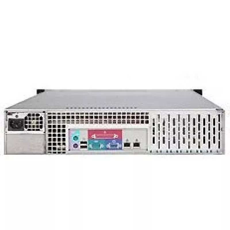 Super Micro Supermicro SC825 TQC-600LPB - Rack 2U - E-ATX - SATA/SAS - Hot-Swap 600 Watt - nero (CSE-825TQC-600LPB)