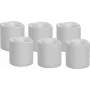 Goobay set da 6 candele LED per tealight (64603)