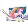 Set pittura con numeri Ravensburger CreArt Rosa Einhorn pittura