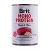 BRIT Mono Protein Beef & Rice - cibo umido per cani - 400g