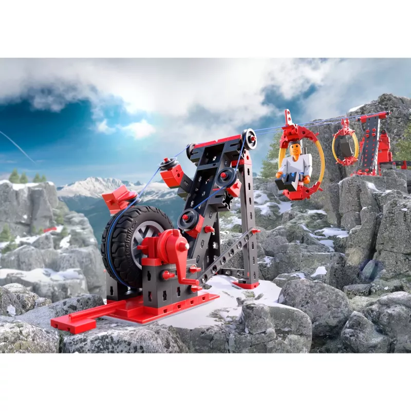 Fischer Advanced Seilbahn, giocattolo da costruzione