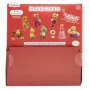 Backpack Buddies set portachiavi Paladone Super Mario CDU da 24 pezzi – personaggi assortiti, accessorio da collezione