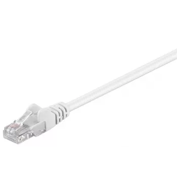 Wentronic Goobay cavo patch CAT 5e, U/UTP, Bianco, 3 m - miscela di rame CCA (68506)