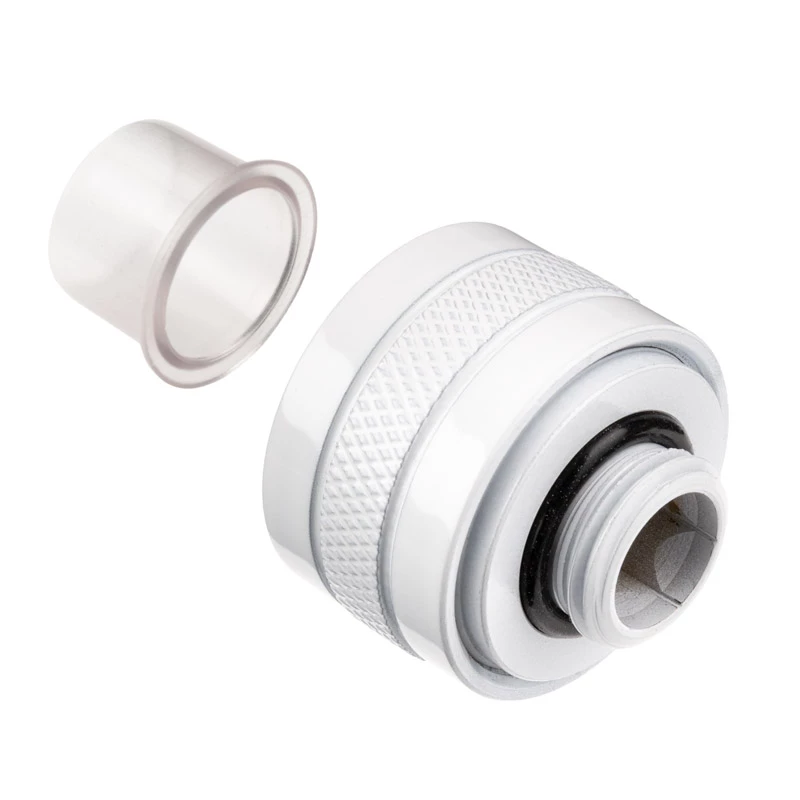 Alphacool Eiszapfen PRO 17484 raccordo per HardTube da 16 mm G1/4, bianco, 6 pz.