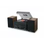 Sistema audio midi per la casa muse MT-120 MB — 20 W RMS, diffusori a 2 vie, AC 100–240 V 50/60 Hz, nero/trasparente/legno