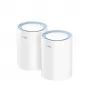 Sistema mesh Cudy M1200 confezione da 2 – Wi-Fi 5 dual band (300/867 Mbit/s), 2 unità, 1 porta LAN, supporta 100 dispositivi