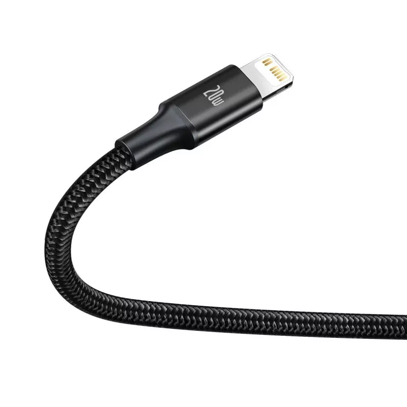 Cavo USB Baseus Rapid 3-in-1 1,5 m USB A USB C/Micro USB A/Lightning nero