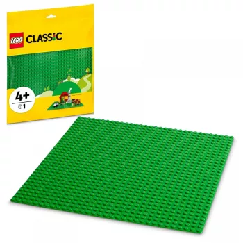 LEGO 11023 Classic Baseplate verde quadrata 32x32 stud costruzione prato base set piastra di costruzione ed esposizione singola