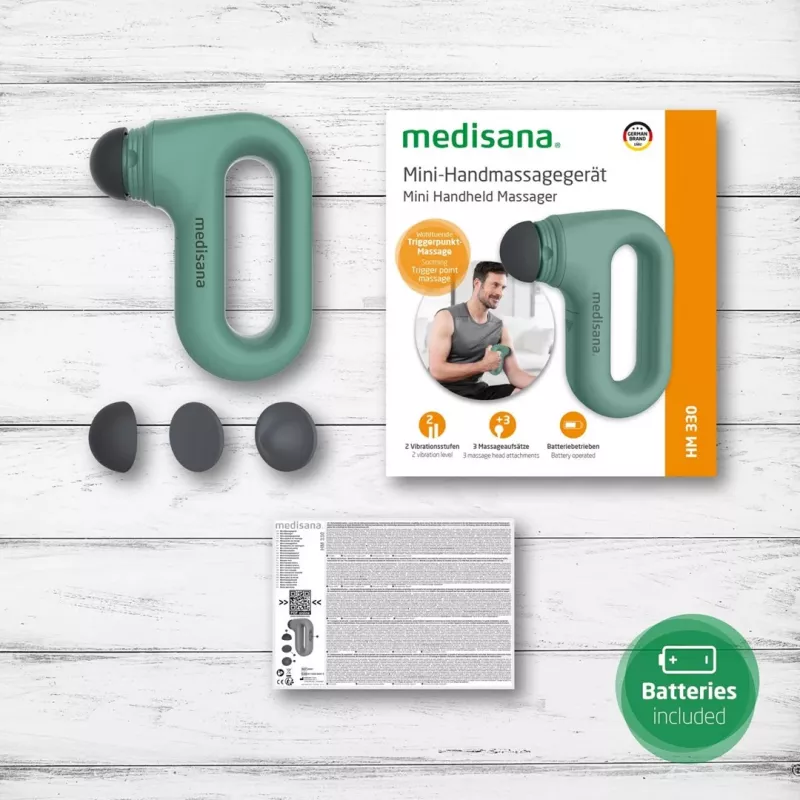 Medisana HM 330 massaggiatore universale nero, verde