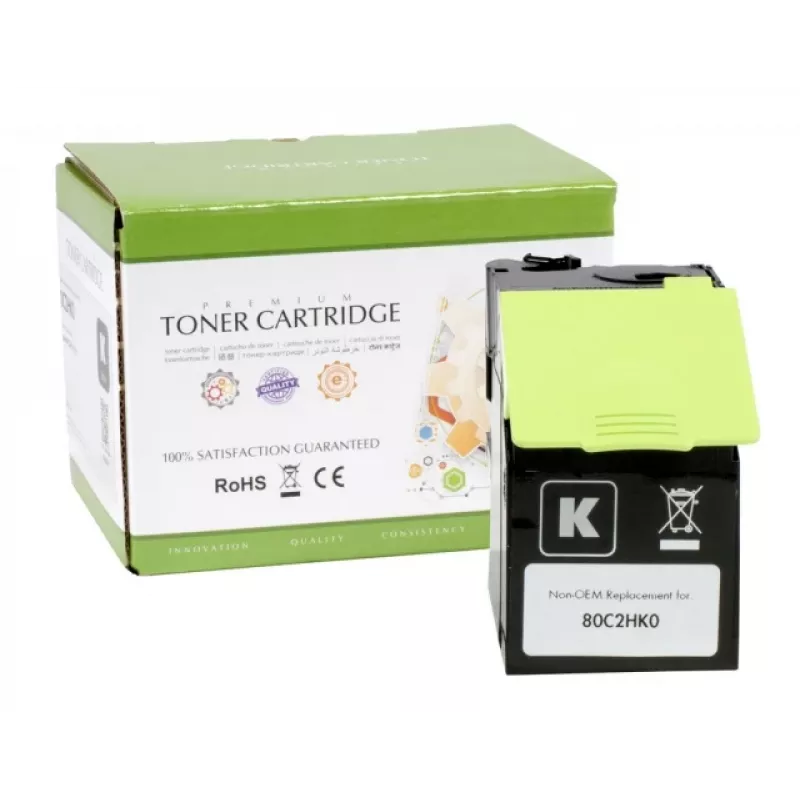 Compatibile Static-Control Lexmark 802HK, nero, alta resa, 4000 pag. (80C2HC0)