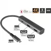 Hub USB Type-C Alcasa HUB-C002A 5000 Mbit/s HDMI USB 3.0