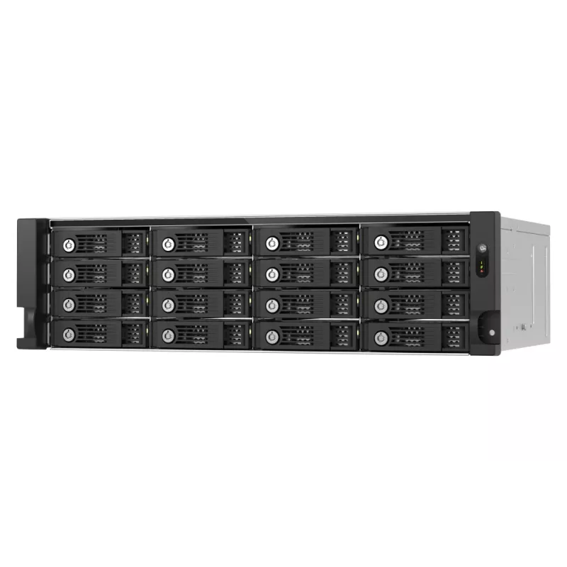 QNAP - TL-R1600PES-RP - Array di dischi - 16 vani (SATA-600 / SAS-3) SAS 12Gb/s (esterno) installabile a rack 2U