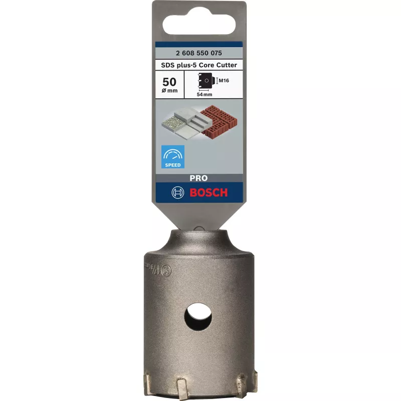 Set punte a corona Bosch SDS plus-9 2608550075 5 pezzi