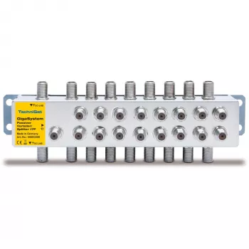Distributore passivo TECHNISAT 17/P argento – splitter di segnale passivo per distribuzione TV/SAT