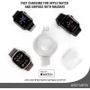 Caricabatterie 4smarts QI2 smartwatch argento USB ricarica rapida wireless