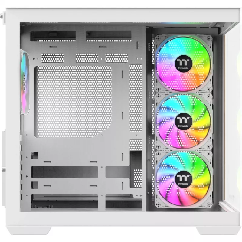 Case Midi Tower Thermaltake View 380 WS ARGB bianco