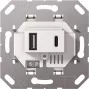 Alimentatore USB Gira 2f Type-A/C modulo bianco 234900 (234900)
