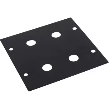 Omnitronic Modul 2HE modulo pannello 4x connettore femmina jack 88x88mm