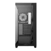 Case per PC DeepCool CG580 4F Midi Tower — ATX/ITX/MicroATX, vetro temperato, 3×120mm+1×120mm ventole, 2×3,5 pollici & 2×2,5 pollici, USB-A×2 USB-C×1, nero