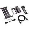 CableMod staffa PCI-e verticale, PCI-e 4.0 Edition, HDMI + DisplayPort, nera