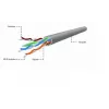 Gembird UPC-5004E-L/100 cavo di rete grigio 100 m Cat5e U/UTP (UTP)