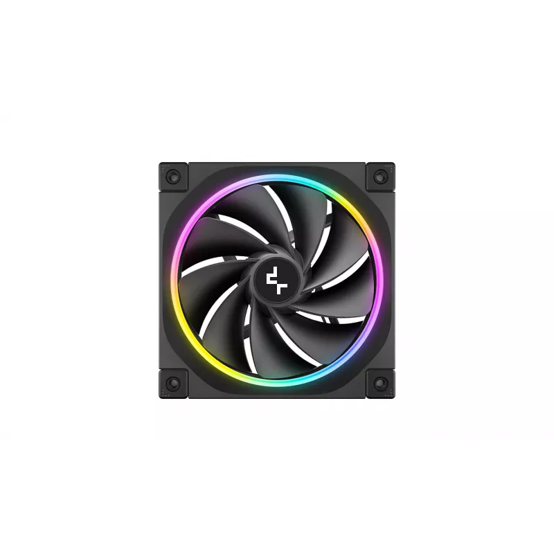 DeepCool FL12R 3-in-1 ventole per case da 120 mm (3 pz.), Reverse, PWM a 4 pin, 500-2150 giri/min, FDB, nere